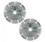 Usure 2 disques diamant 150 mm