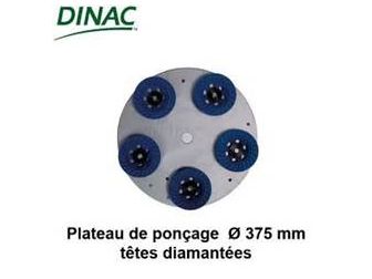 Usure plateaux diamantés 5 x 100 mm