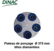 Usure plateaux diamantés 5 x 100 mm